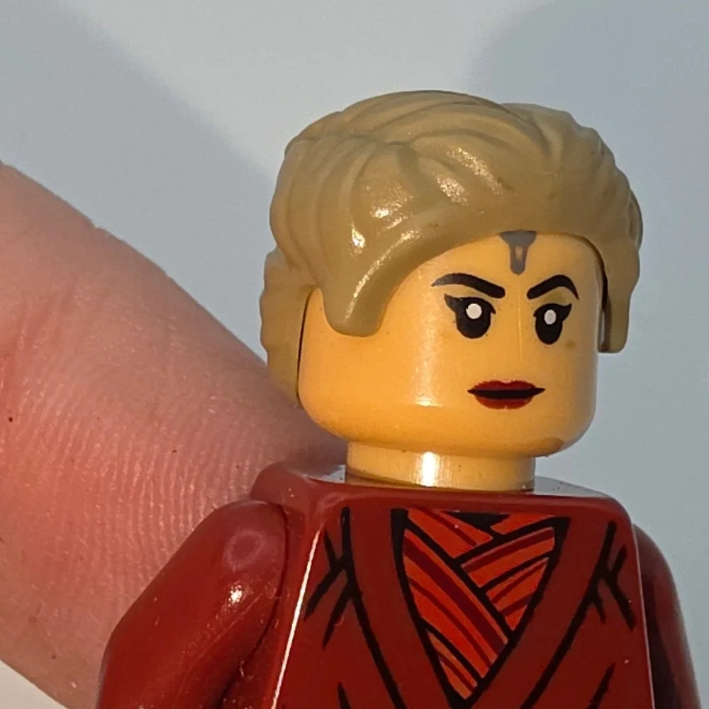 LEGO Star Wars Minifigure Small Dark Red Excellent Morgan Elsbeth MiniFig